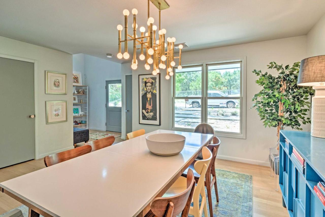 Modern Austin Home With Yard About 1 Mi From Acl! Eksteriør bilde